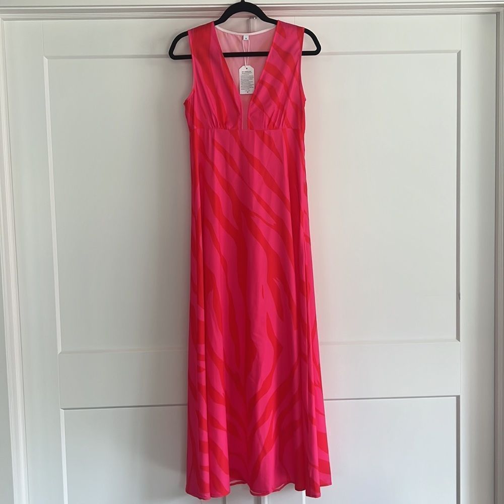 Summer Maxi Dress Neon
